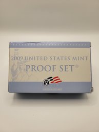 2009 S US Mint Proof Set With State Quarters And Presidential Dollars Plus 4 Different Pennies