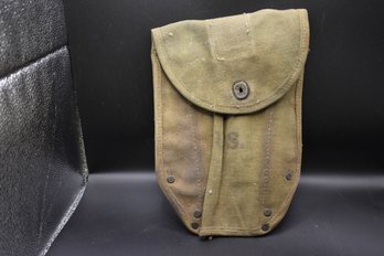 Vintage US Military Trench Shovel Holder