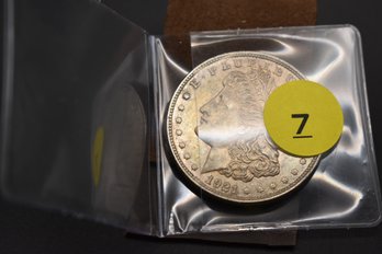 1921  Silver Morgan %90 Silver AU (104 Years Old) Coin