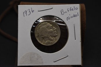 1936 Buffalo Nickel Very Fine