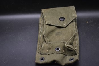 Vintage US Army Magazine Cases Worn