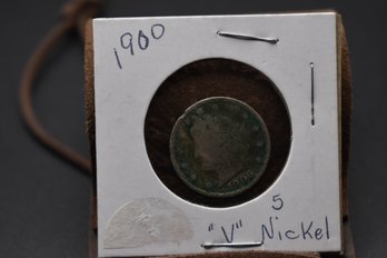1900 V Nickel Good Condition