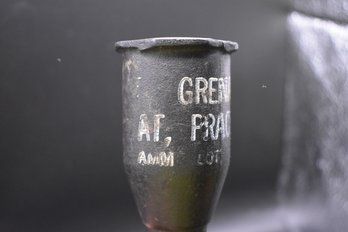 Vintage US Army Practice Rifle Grenade