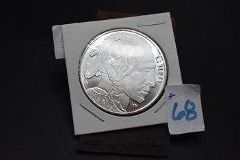 2015 One Ounce .999 Fine Silver Buffalo Round