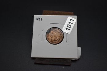 1899 Indian Head Penny Coin
