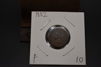 1882 Indian Head Penny In Fine Condition