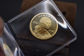 2008 S Sacagawea Proof Dollar Coin