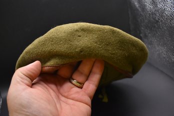 Vintage Military Beret Cap