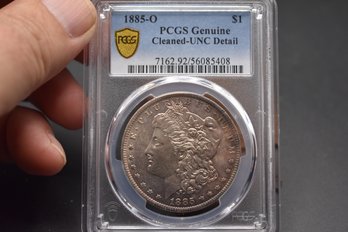 1885 O Silver Morgan %90 Silver AU