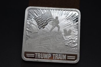 Trump Train One Ounce .999 Fine Silver Bar