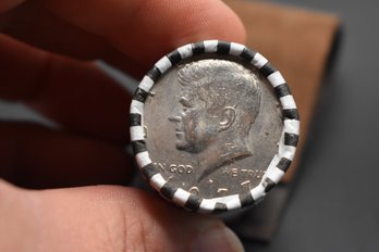 Bank Roll Of 50 Cent Kennedy Half Dollar 1977 And A Tail