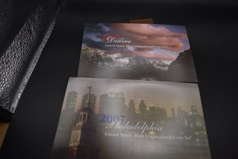 2007 US Mint  Denver And Philadelphia Uncirculated Coin Set