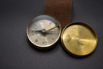 Vintage Brass Compass