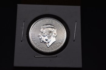 2023 Britannia 1/4 Ounce .999 Fine Silver 50 Pence Coin