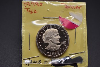 1979 Susan B Anthony Dollar Proof Coin PF70