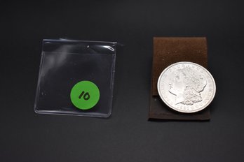 1921  Silver Morgan %90 Silver AU55 (104 Years Old)