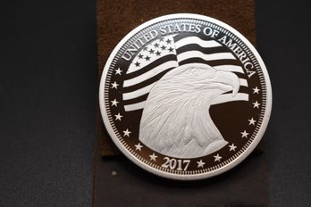 2017 President Elect Trump Colorized Coin