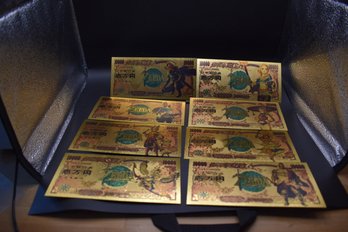 8 The Legend Of Zelda Gold Foil 100 Bill