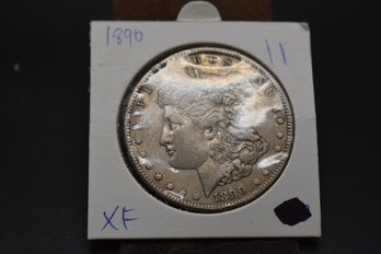 1890 Silver Morgan %90 Silver Extra Fine