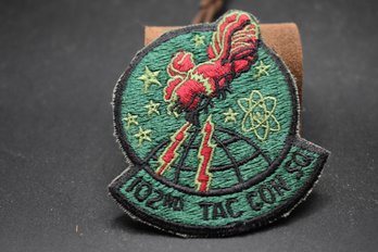 Vintage US Air Force 102nd Tactical Control Squadron Patch