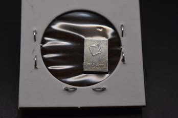 1 Gram .999 Fine Silver Bar
