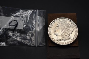1896  Silver Morgan %90 Silver VG  Coin