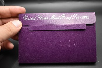 1991 S US Mint Proof 5 Coin Set