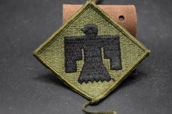 Vintage US Army 45th Infantry Brigade Combat Team Patch 'Thunderbirds'