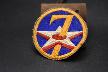 Vintage WW2 US Army Air Forces 7th Patch