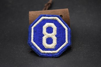 Vintage WW2 US Army 8th Corps Patch