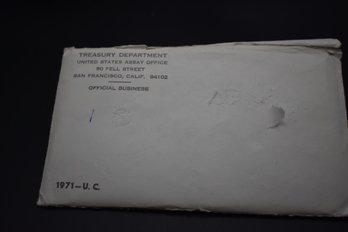 1971 US Mint Philadelphia And Denver Uncirculated Coin Sets