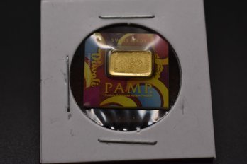 Pamp 1 Gram .999 AU Gold Bar