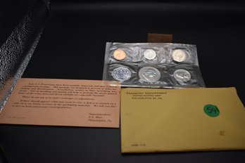 1963 US Mint Proof Coin Set With Envelope