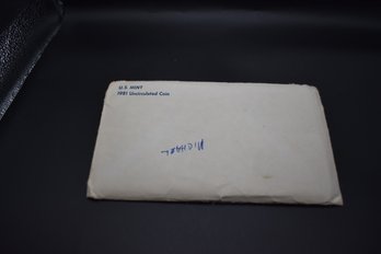 1981 US Mint Philadelphia And Denver Uncirculated Coin Sets