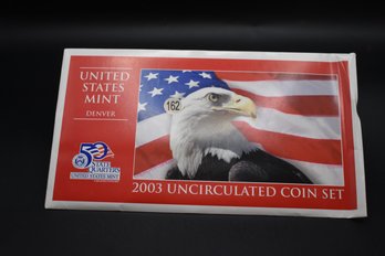 2003 Denver US Mint Uncirculated Coin Set