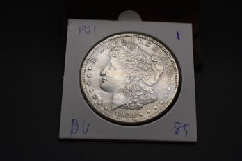 1921  Silver Morgan %90 Silver BU Coin