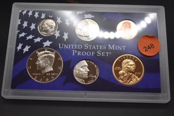2005 S US Mint Proof Coin Set