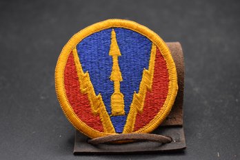 Vintage US Army Air Defense Artillery Center And School Patch