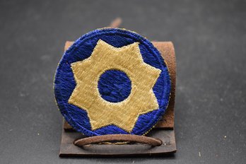 Vintage WW2 US Army 8th Service Command Patch