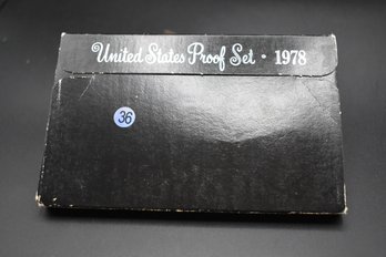1978 S US Mint Proof Set 6 Coin Set