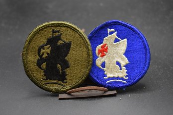 Vintage US Army South Patch 'Spanish Galleon'