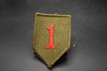Vintage WW2  US Army 1st Infantry Division Patch