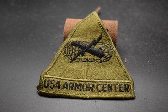 Vintage US Army Armor Center Patch