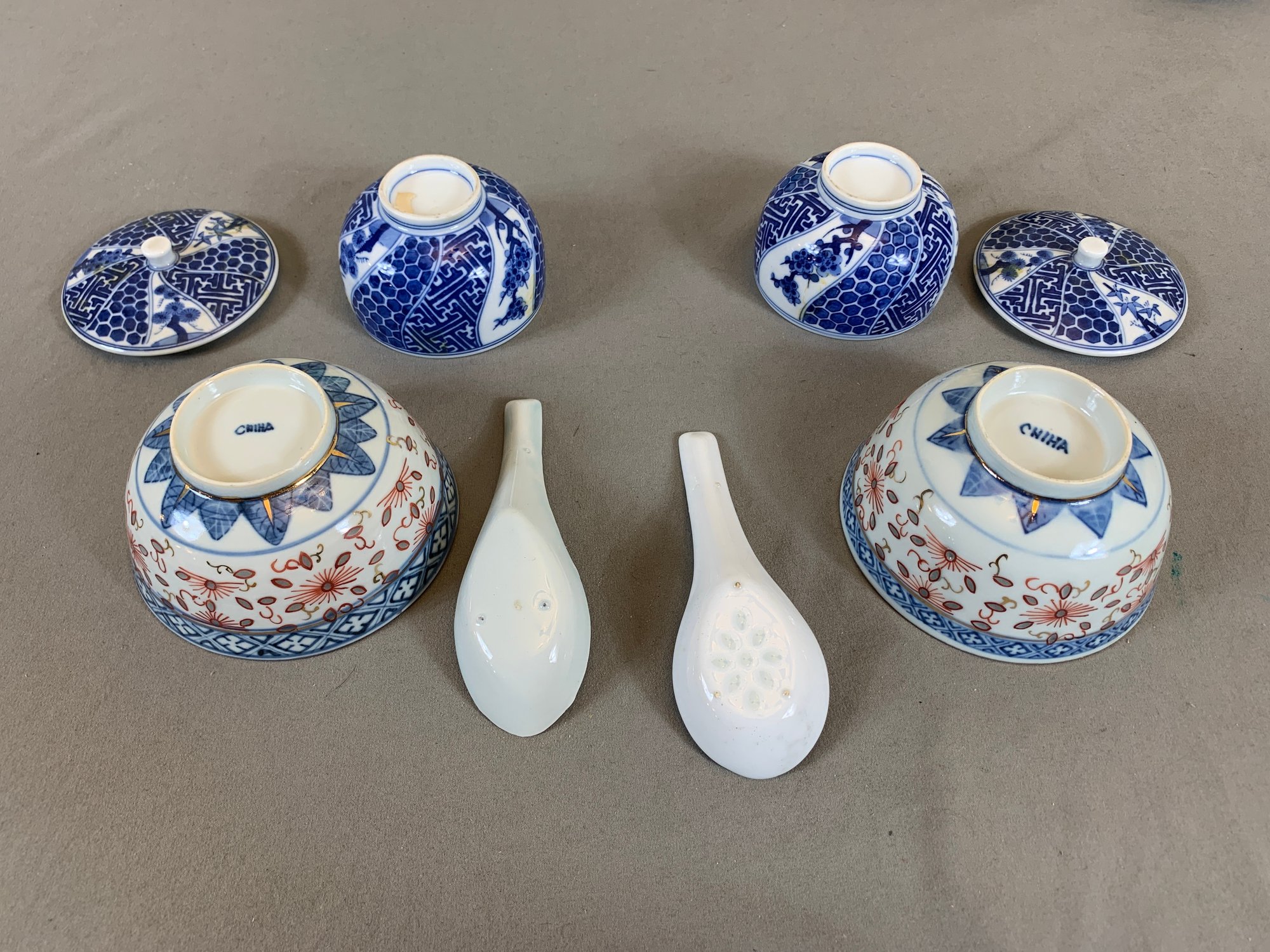Group Of Asian Porcelain And Cloisonn Tablewares (Approximately 26 ...