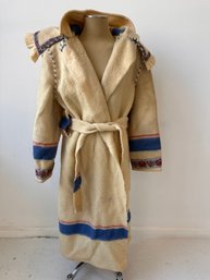 Vintage Early's Whitney Point Blanket Capote Coat