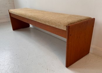 Danish Modern Vamdrup Stolefabrik Teak Bench