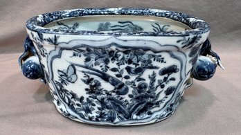Chinese Oval Cache Pot