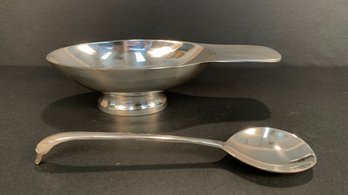 Silver Plated Gravy Boat In The Manner Of Christofle