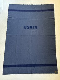 Vintage Pendleton Wool USAFA Blanket (92' X 66')