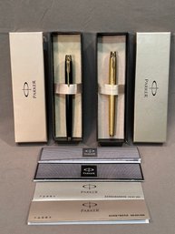 2 Parker Brothers Sonnet Fountain Pens